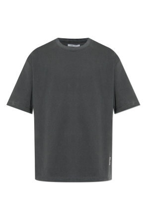 Grey T-shirt with logo Maison Margiela - Vitkac AS